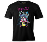 Gorillaz - Guitar Black Men's Tshirt