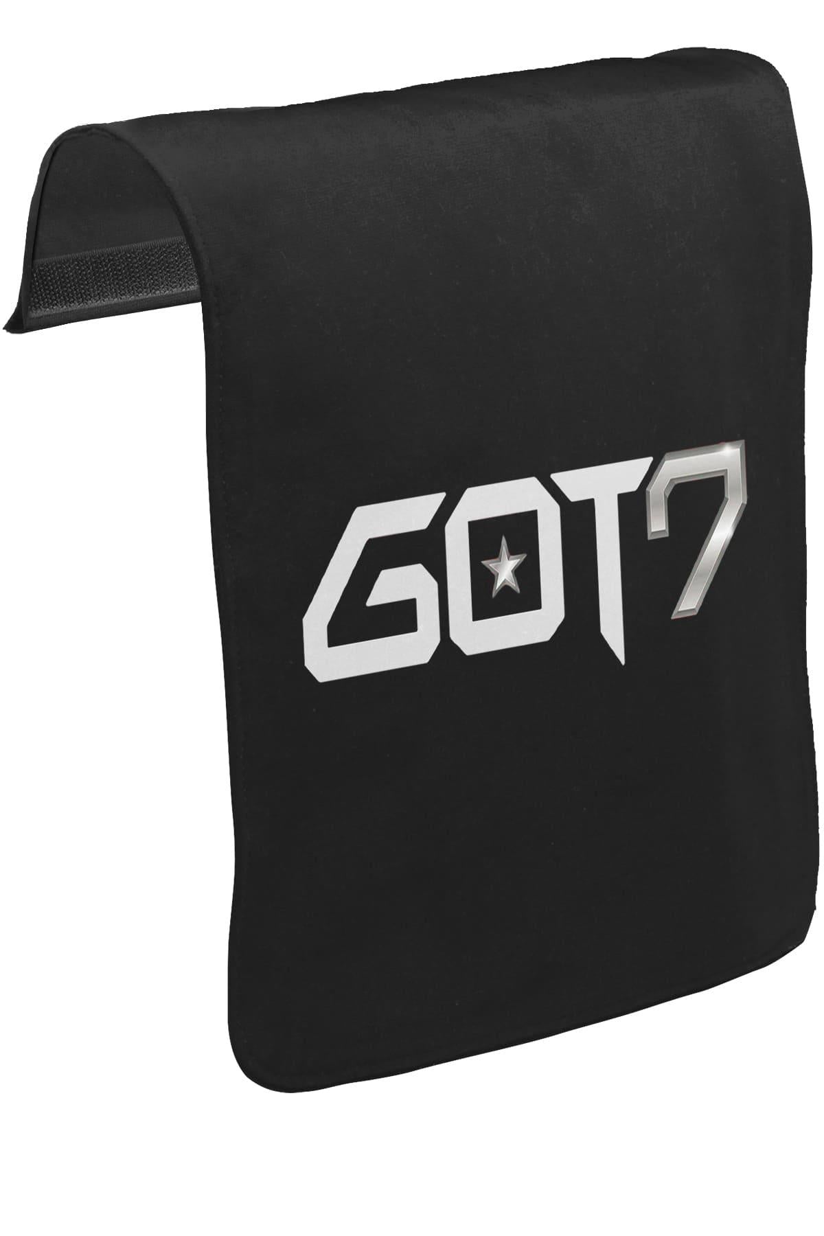 GOT7 - Logo Unisex Siyah Tak-Çıkar Postacı Çanta Kapağı CK-1050