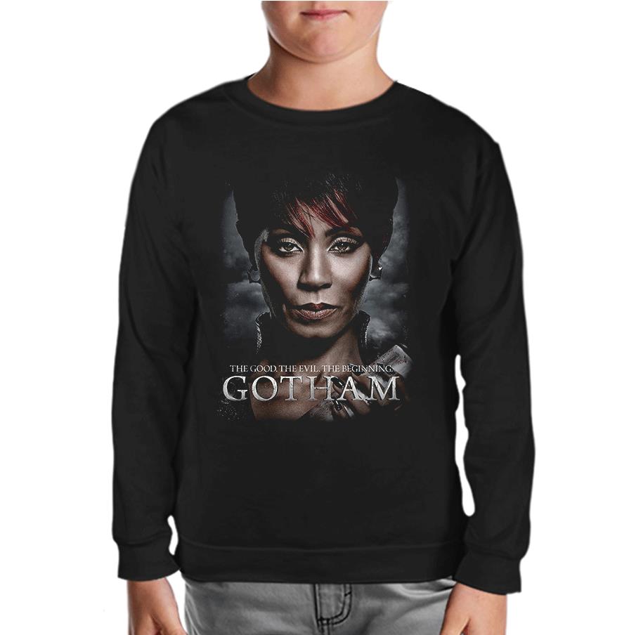 Gotham - The Beginning Black Kids Sweatshirt