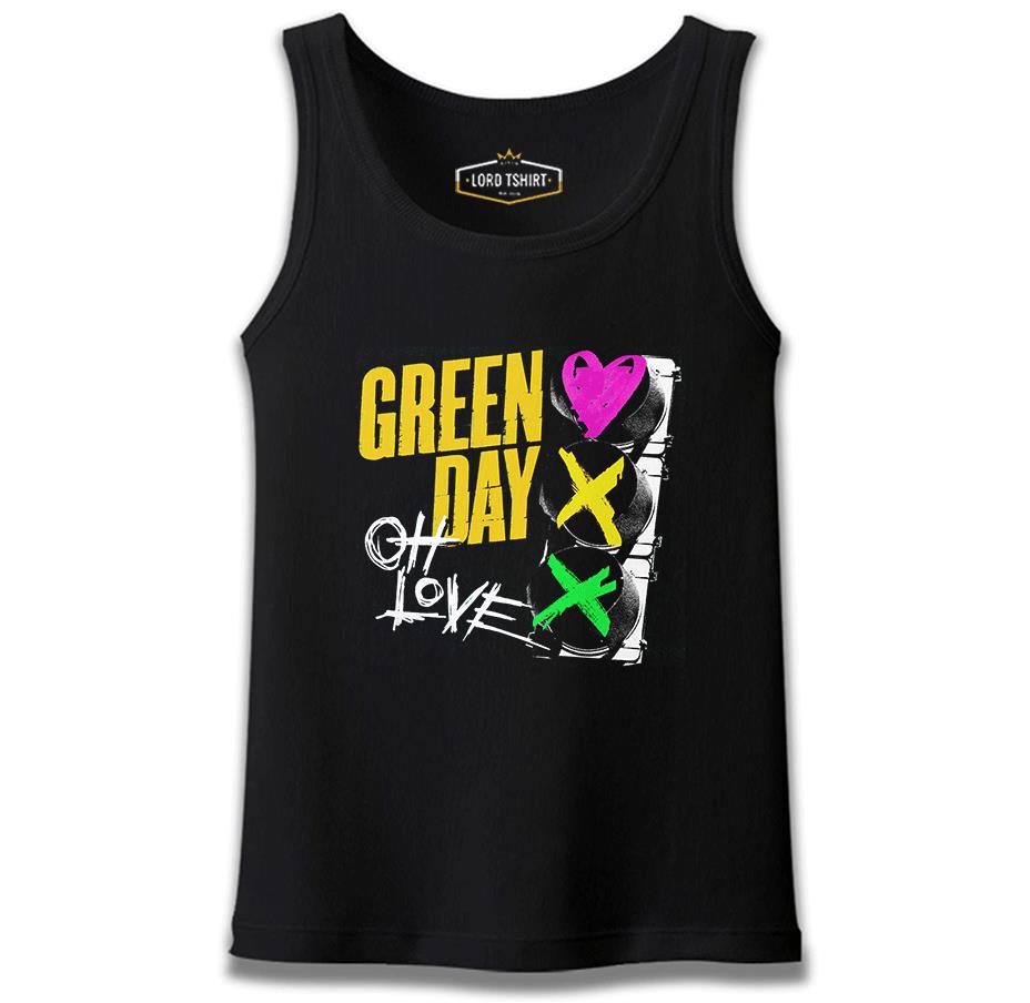 Green Day - Oh Love Black Male Athlete