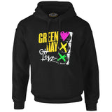 Green Day - Oh Love Black Men's Zipperless Hoodie