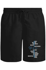 Grey's Anatomy - Grey Unisex Siyah Şort