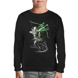 Guardians of Middle Earth - Legolas Black Kids Sweatshirt