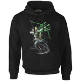 Guardians of Middle Earth - Legolas Black Men's Zipperless Hoodie