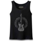 Guitar and the Notes Siyah Erkek Atlet