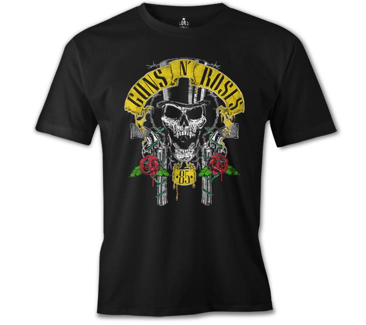 Guns 'N Roses - 85 Black Men's Tshirt