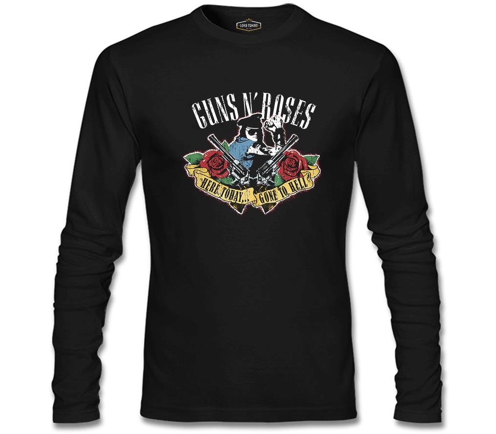 Guns N' Roses - Gone to Hell Black Men's Sweatshirt