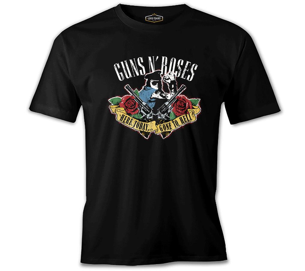 Guns N' Roses - Gone to Hell Siyah Erkek Tshirt