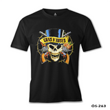Guns N' Roses - Logo 2 Siyah Erkek Tshirt