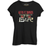 Guns N'Roses - Logo Siyah Bayan Tshirt
