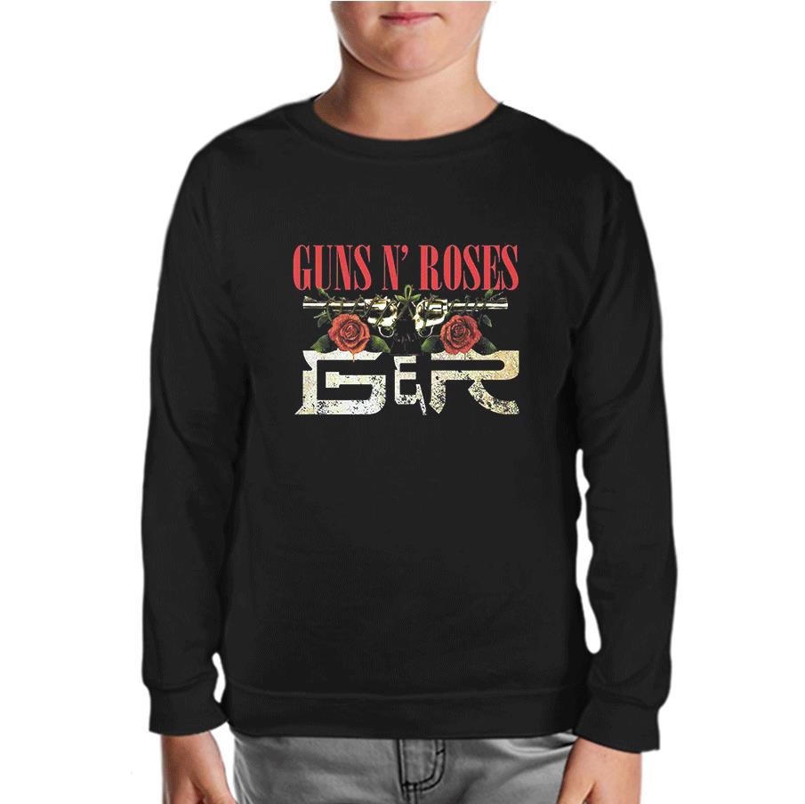 Guns N'Roses - Logo Black Kids Sweatshirt