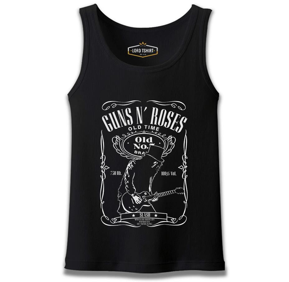 Guns N' Roses - Old Time Black Men's Athlete