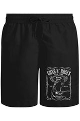 Guns N Roses - Old Time Unisex Siyah Şort