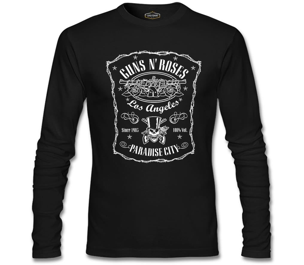 Guns N' Roses - Paradise City Black Men's Sweatshirt