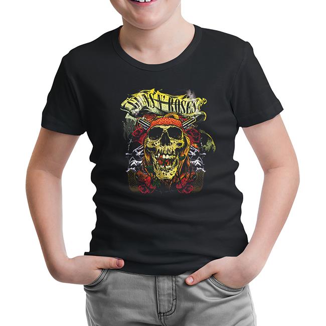 Guns N' Roses Siyah Çocuk Tshirt