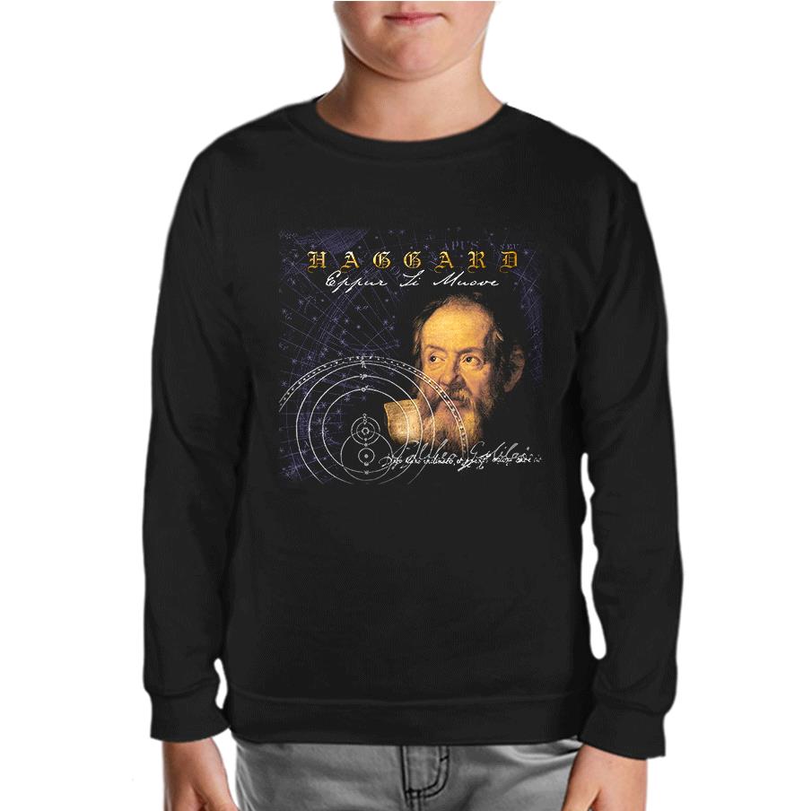 Haggard - Eppur Si Muove Black Kids Sweatshirt