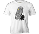 Hair by Moon Girl by Stars White Men's Tshirt