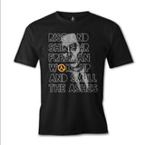 Half Life 2 - Rise and Shine Black Men's Tshirt