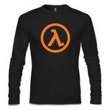 Half Life - Logo Black Men's Sweatshirt