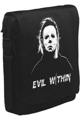 Halloween - Myers Unisex Siyah Postacı Çanta