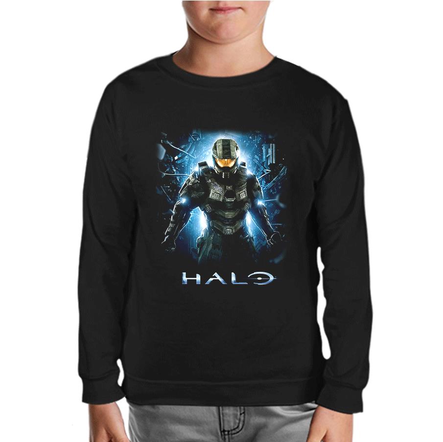 Halo - Guardians Black Kids Sweatshirt