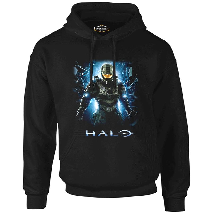 Halo - Guardians Black Men's Zipperless Hoodie