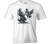 Hammer and the Crows Beyaz Erkek Tshirt