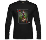 Harley Quinn - Sane Again Siyah Erkek Sweatshirt