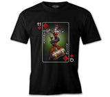 Harley Quinn - Sane Again Siyah Erkek Tshirt