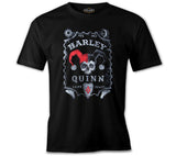 Harley Quinn - Sane Crazy Siyah Erkek Tshirt