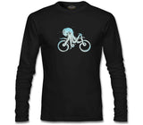 Animal - Octopus Bicycle Black Men's Sweatshirt
