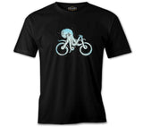 Animal - Octopus Bicycle Black Men's Tshirt