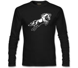 Hayvan - At Nal Siyah Erkek Sweatshirt