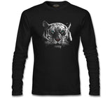 Animal - Tiger Pixel Black Men's Sweatshirt