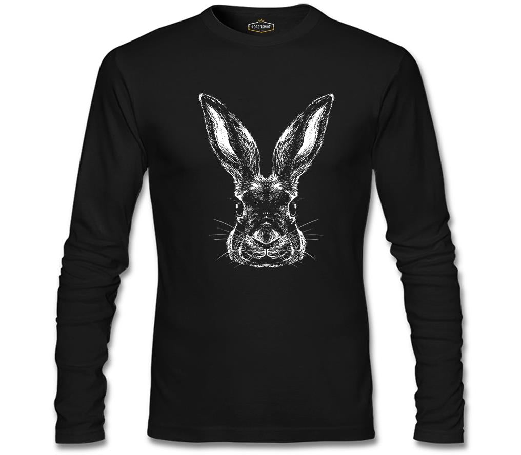 Animal - Rabbit Black Men's Sweatshirt