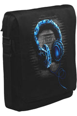 Headphone Unisex Siyah Postacı Çanta