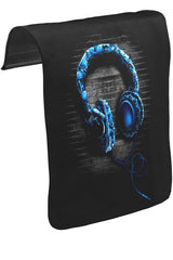 Headphone Unisex Siyah Tak-Çıkar Postacı Çanta Kapağı CK-129