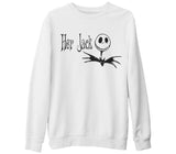 Her Sally His Jack - Jack White Thick Sweatshirt