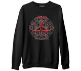 HIM - The Sacrement  Siyah Erkek Kalın Sweatshirt
