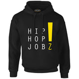 Hip Hop Jobz Siyah Erkek Fermuarsız Kapşonlu