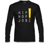 Hip Hop Jobz Siyah Erkek Sweatshirt