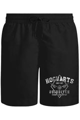 Hogwards - Quidditch Unisex Siyah Şort