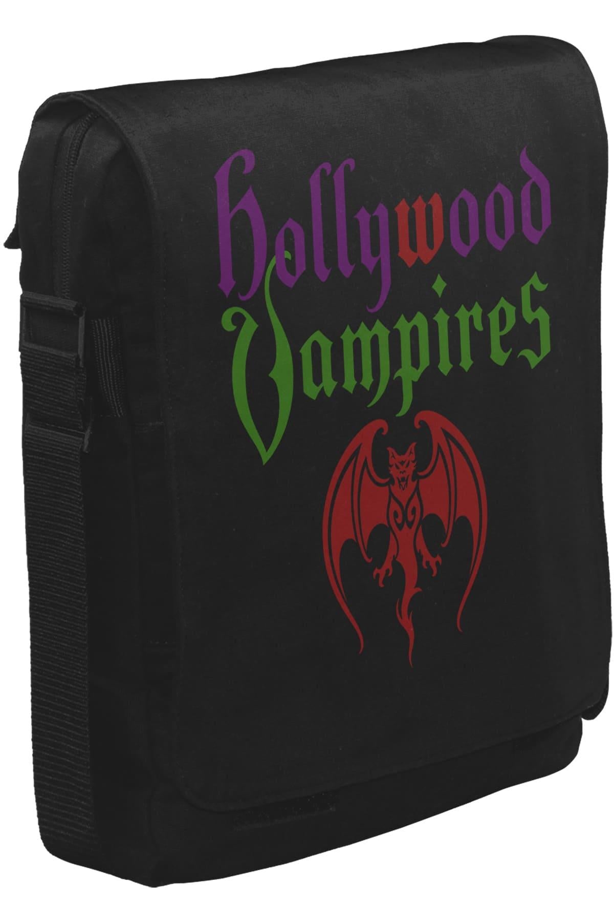 Hollywood Vampires Unisex Siyah Postacı Çanta