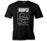 Horoscope Scorpio Intuitive Person Siyah Erkek Tshirt