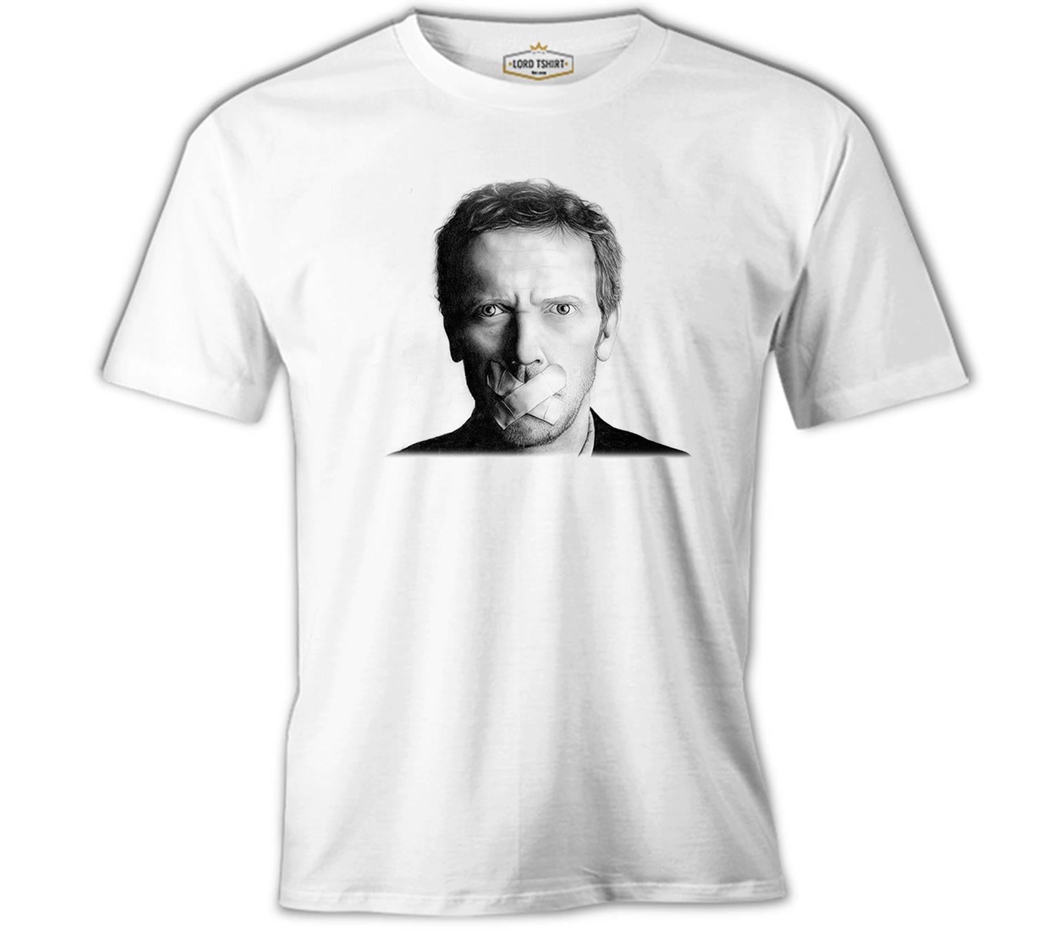 House - Don't! White Men's Tshirt 