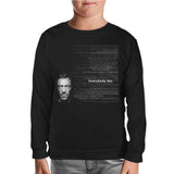 House - Everybody Lies Black Kids Sweatshirt