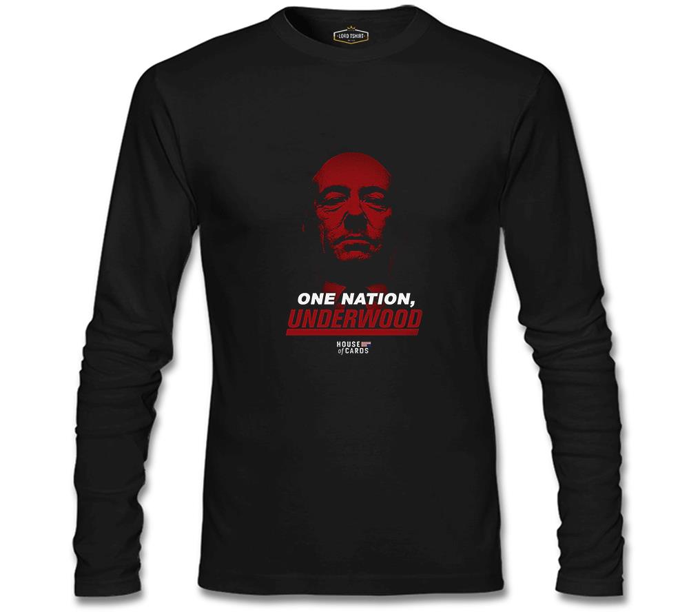 House of Cards - One Nation Black Men's Sweatshirt