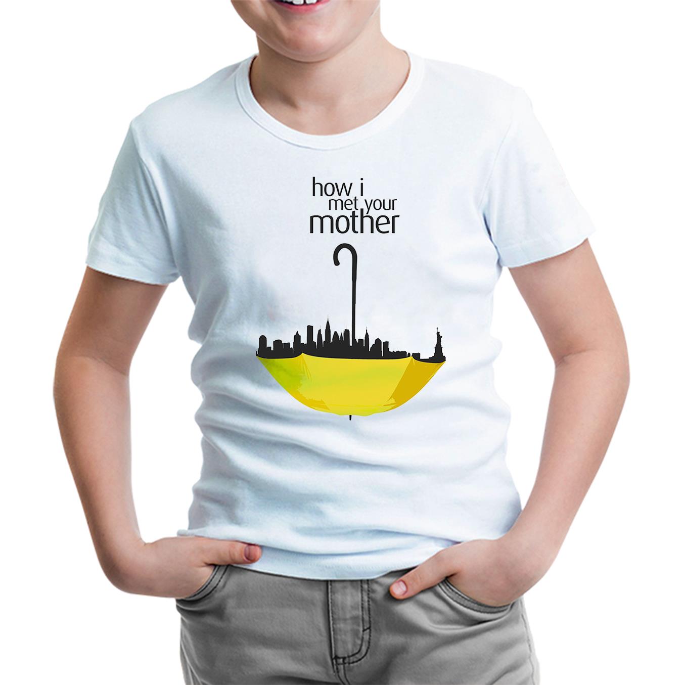 How i Met Your Mother - City White Kids Tshirt