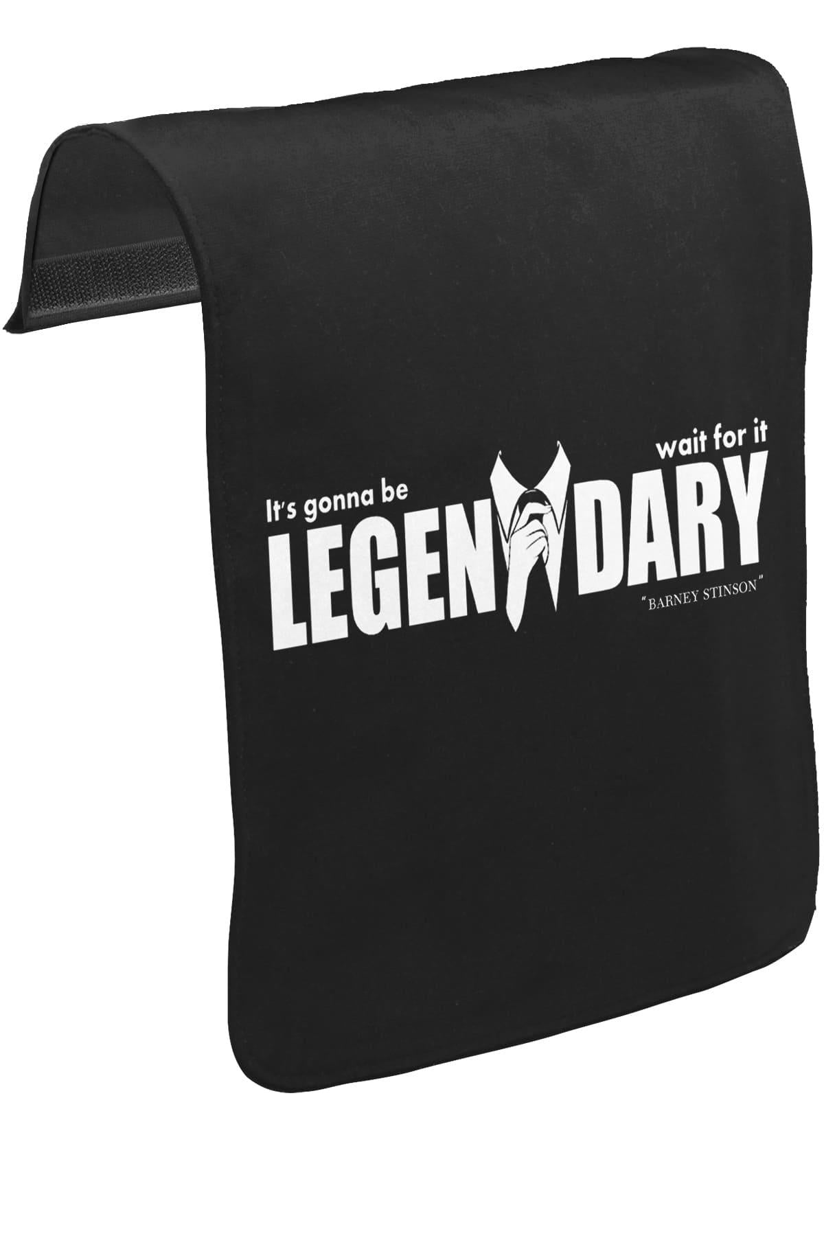 How I Met Your Mother - Legendary Unisex Siyah Tak-Çıkar Postacı Çanta Kapağı CK-581