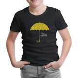 How I Met Your Mother - Umbrella Siyah Çocuk Tshirt